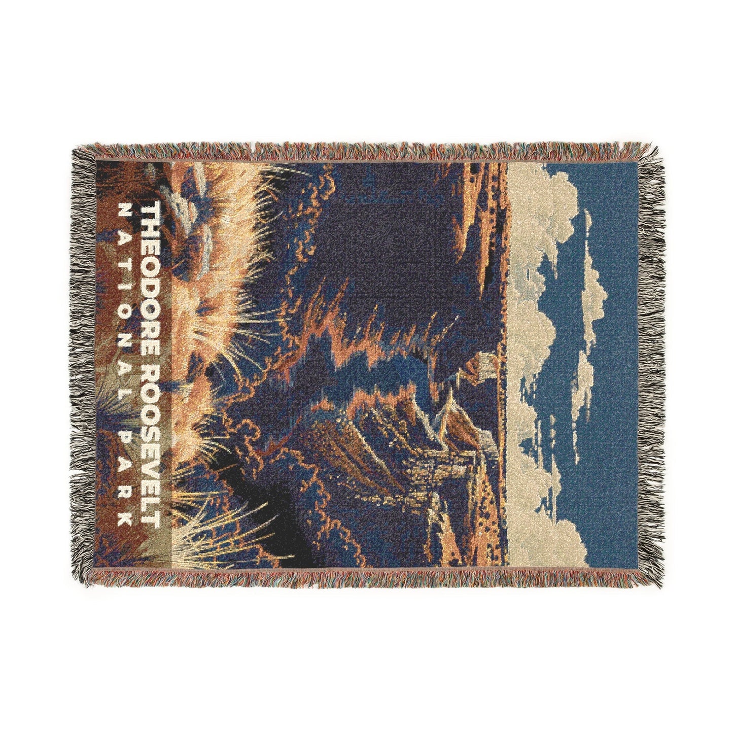 Theodore Roosevelt National Park Woven Blanket | S19