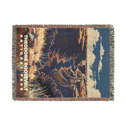 Theodore Roosevelt National Park Woven Blanket | S19