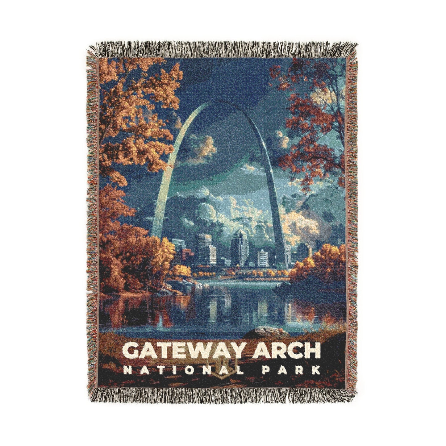 Gateway Arch National Park Woven Blanket | S16