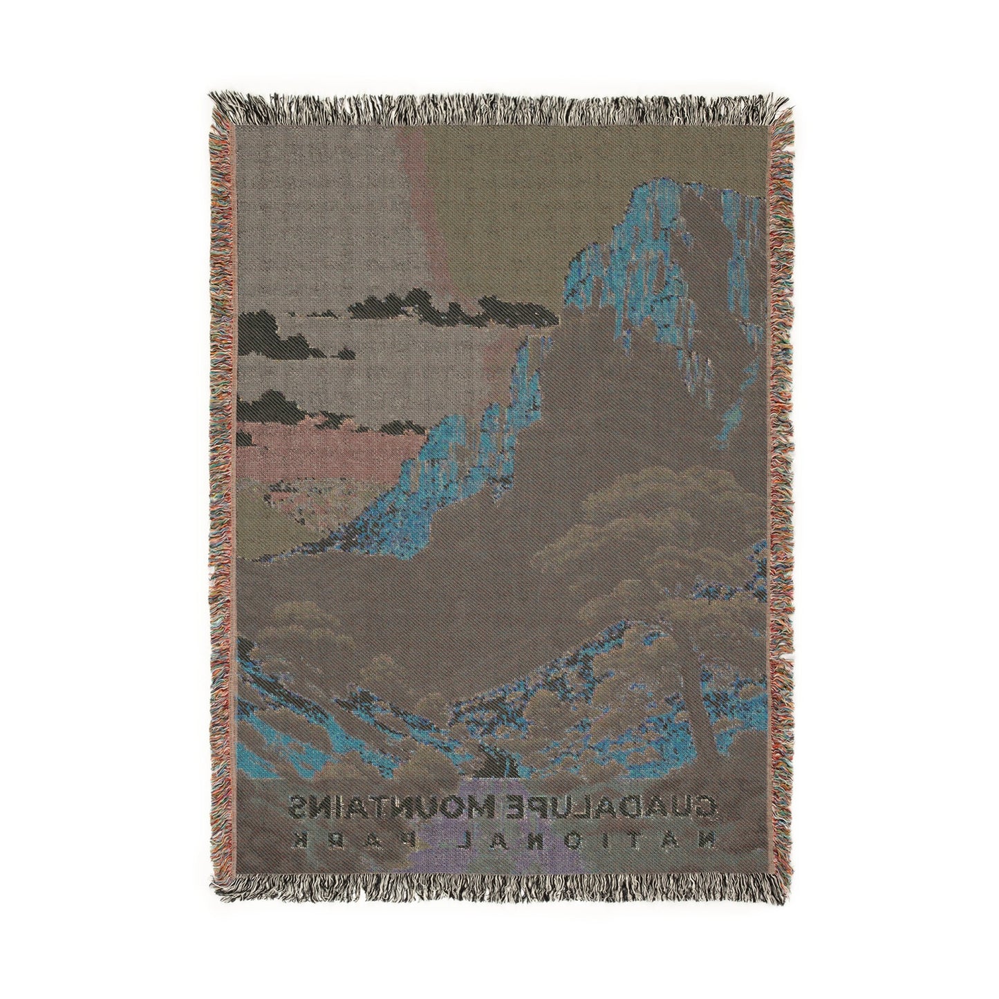 Guadalupe Mountains National Park Woven Blanket | S19