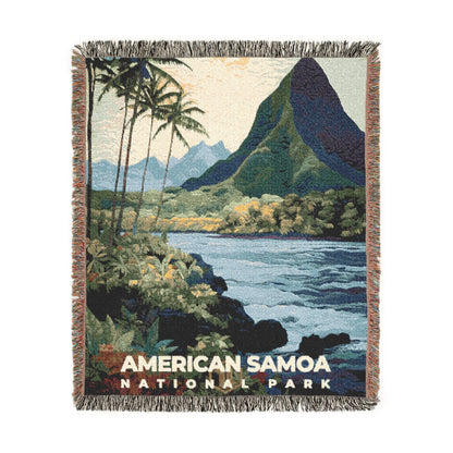 American Samoa National Park Woven Blanket | S09