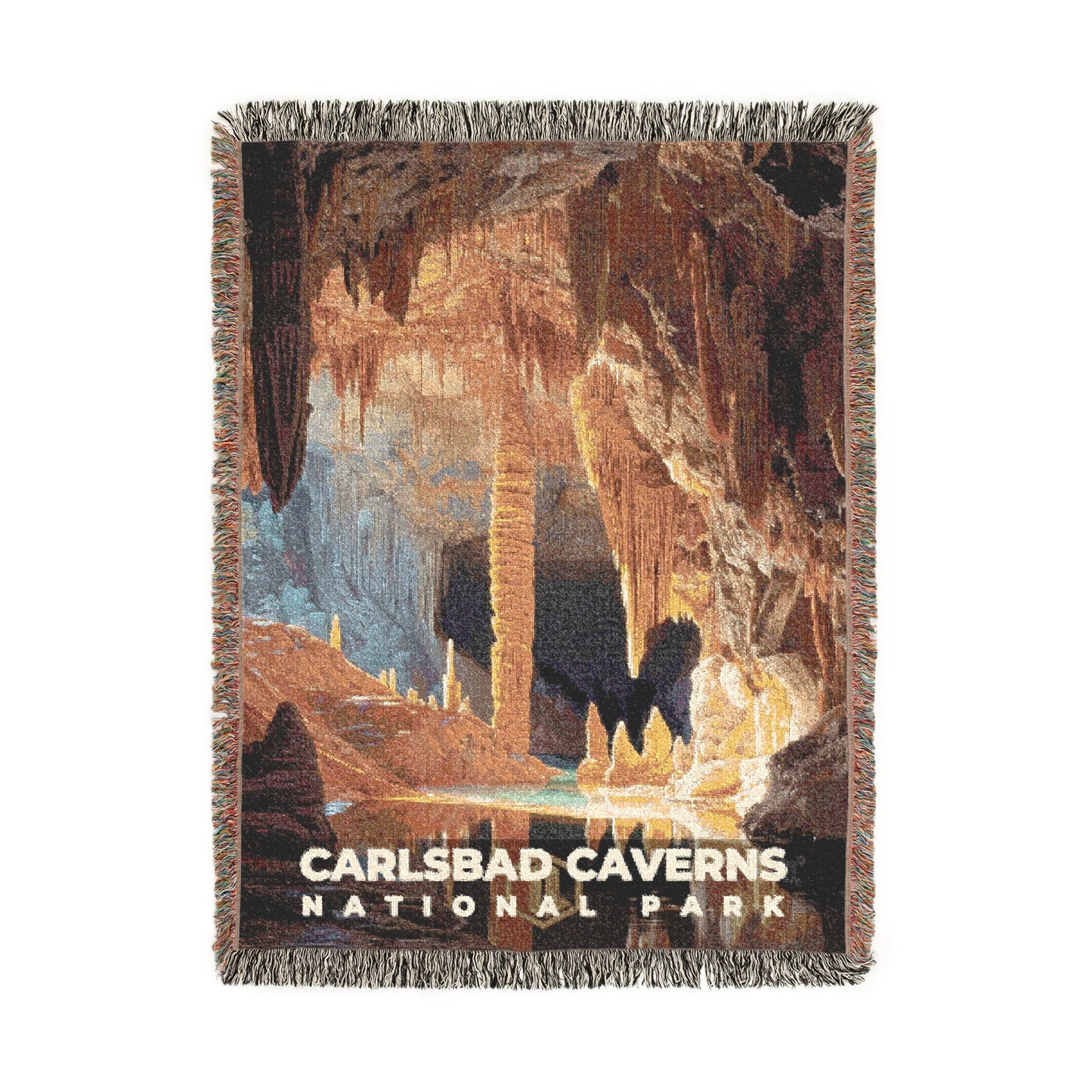 Carlsbad Caverns National Park Woven Blanket | S18