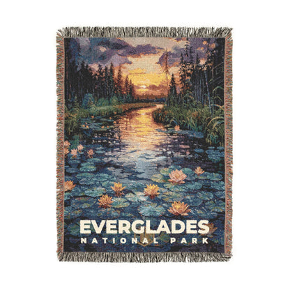 Everglades National Park Woven Blanket | S14