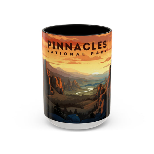 Pinnacles National Park Mug | Accent Coffee Mug (11, 15oz)