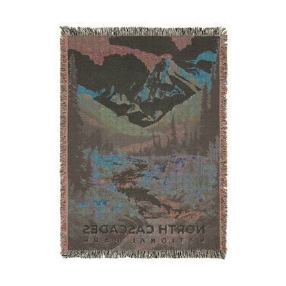 North Cascades National Park Woven Blanket | S09