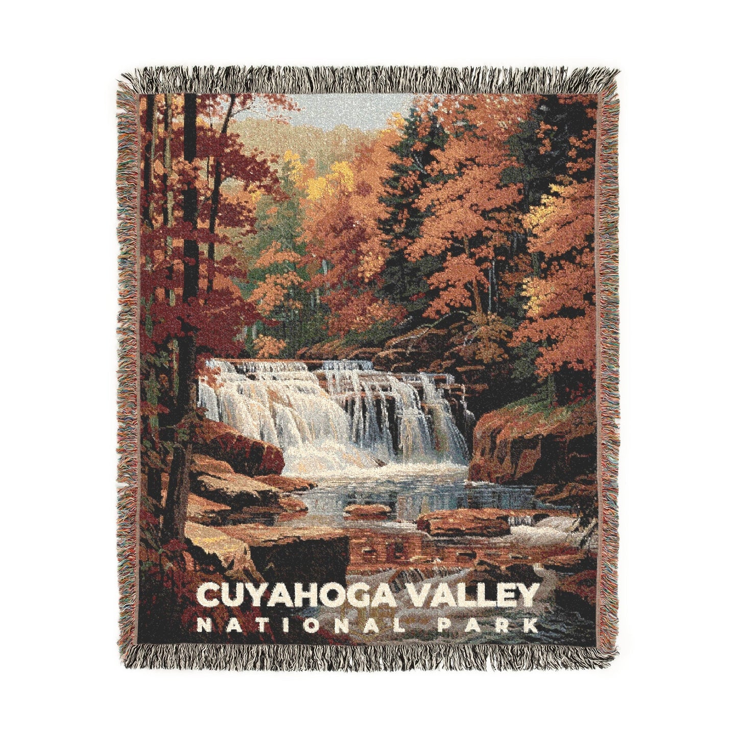 Cuyahoga Valley National Park Woven Blanket | S11