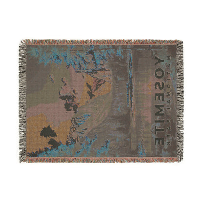 Yosemite National Park Woven Blanket | S16