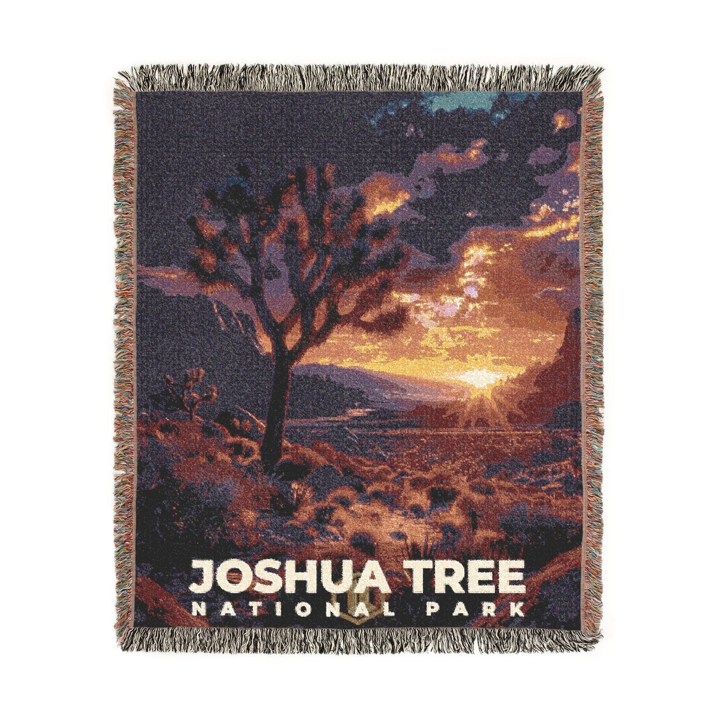 Joshua Tree National Park Woven Blanket | S13
