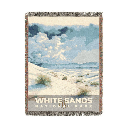 White Sands National Park Woven Blanket | S08