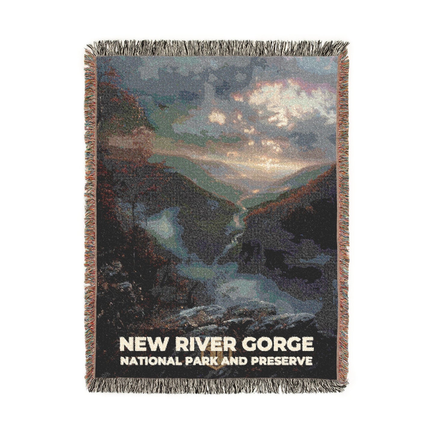 New River Gorge National Park Woven Blanket | S12
