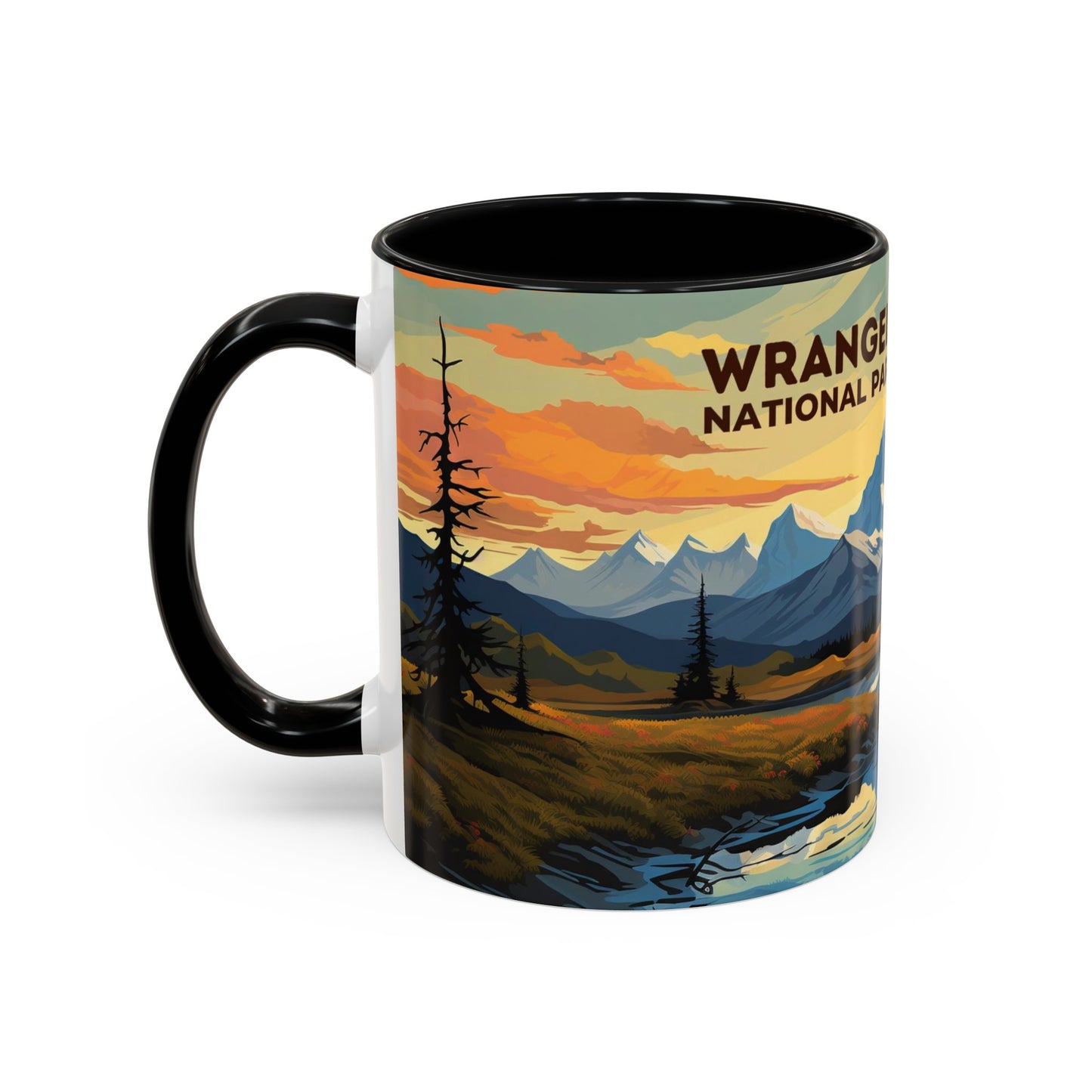 Wrangell-St. Elias National Park Mug | Accent Coffee Mug (11, 15oz)