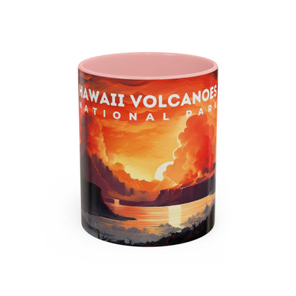 Hawaii Volcanoes National Park Mug | Accent Coffee Mug (11, 15oz)