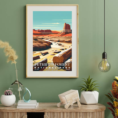 Petrified Forest National Park Poster | S03