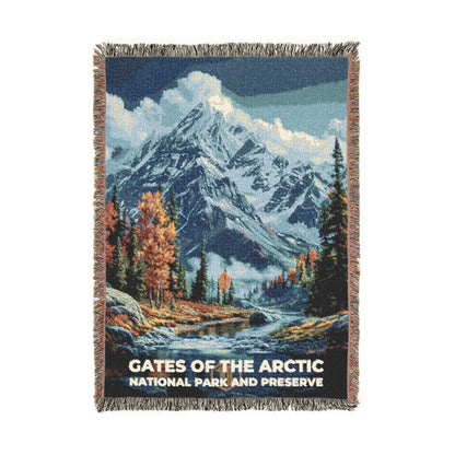 Gates of the Arctic National Park Woven Blanket | S16