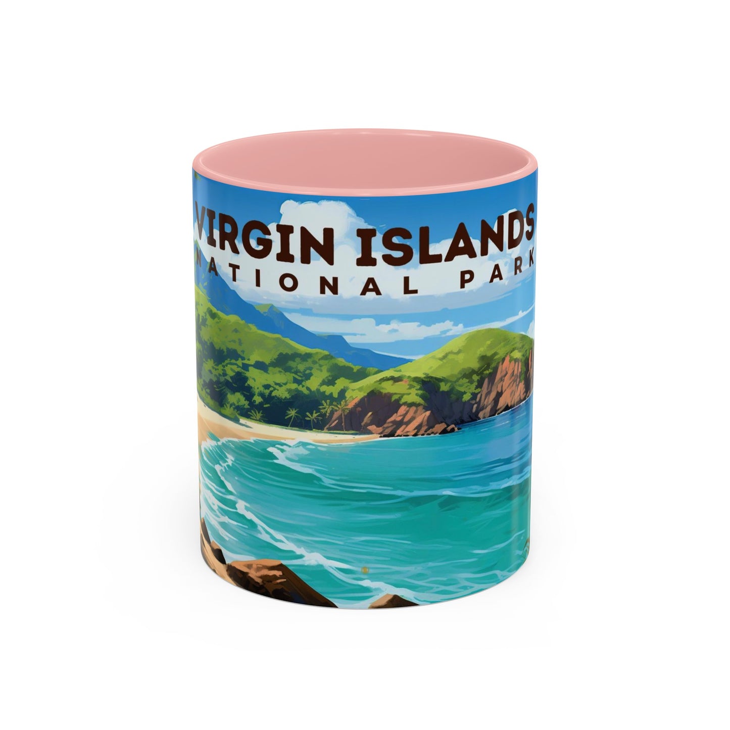 Virgin Islands National Park Mug | Accent Coffee Mug (11, 15oz)