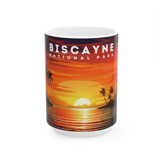 Biscayne National Park Mug | White Ceramic Mug (11oz, 15oz)