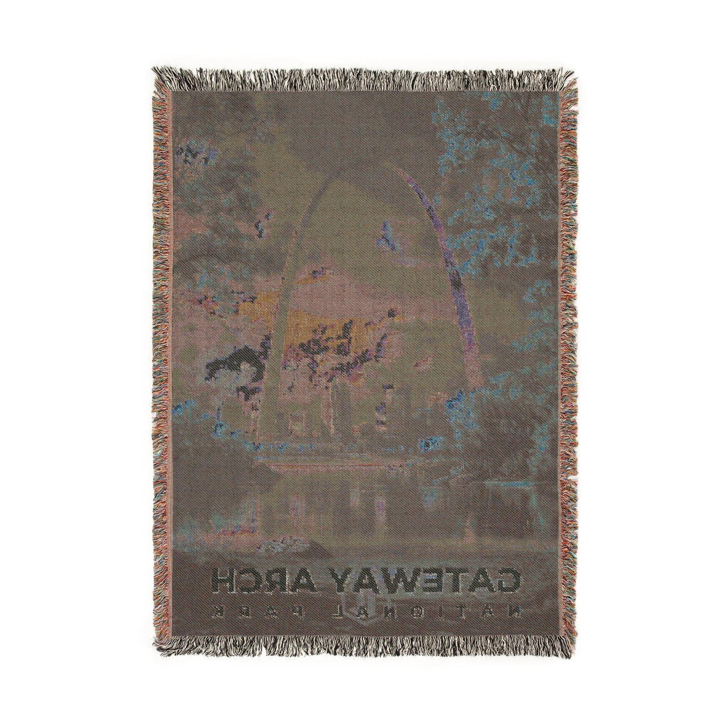 Gateway Arch National Park Woven Blanket | S16