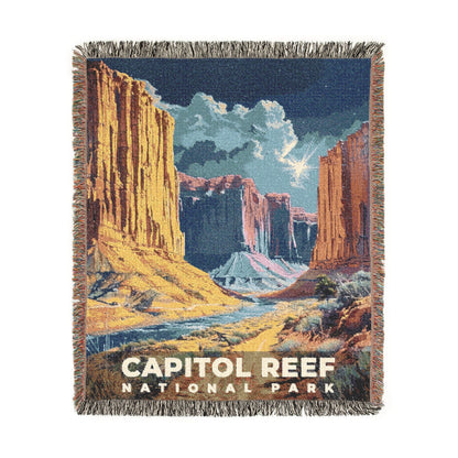 Capitol Reef National Park Woven Blanket | S16