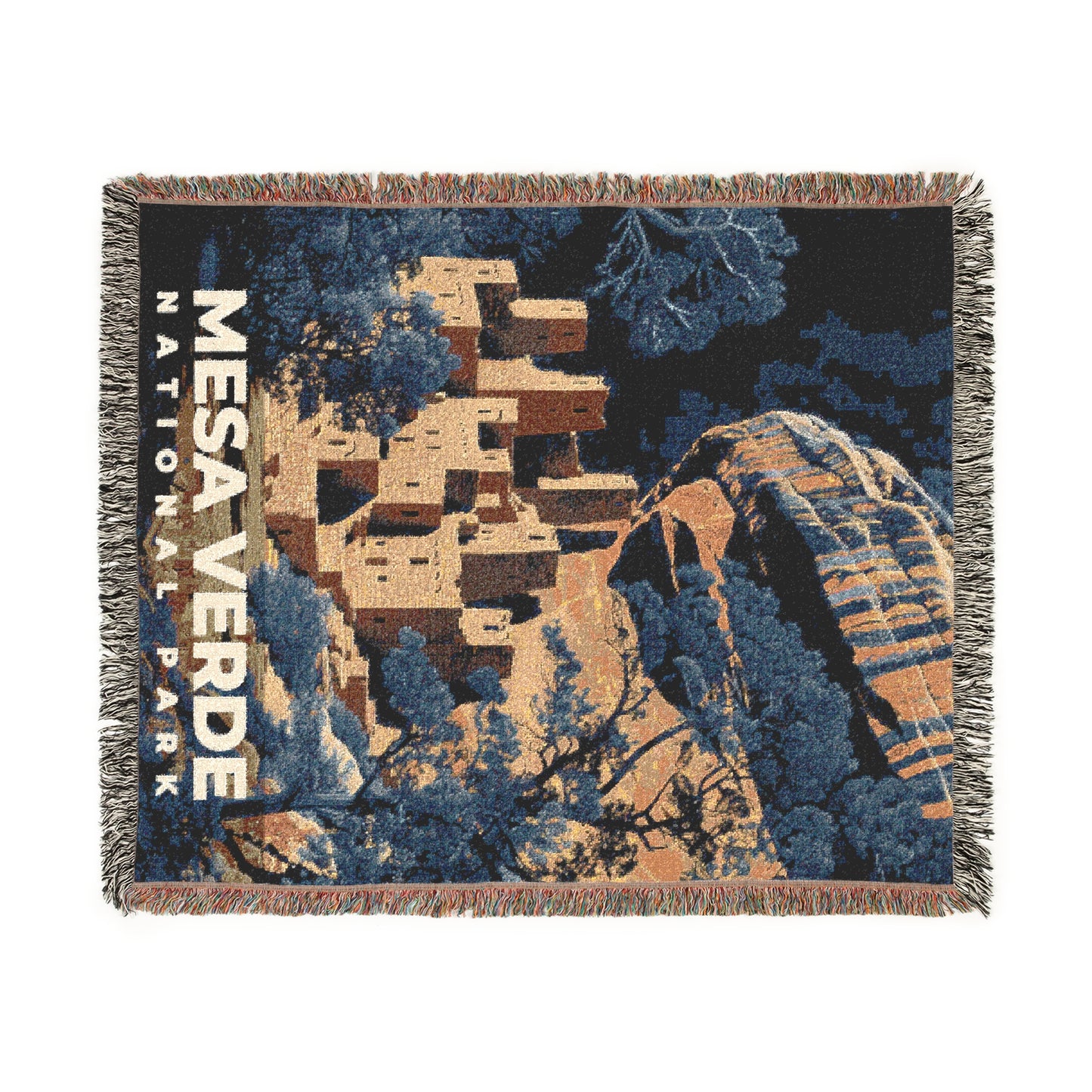 Mesa Verde National Park Woven Blanket | S19