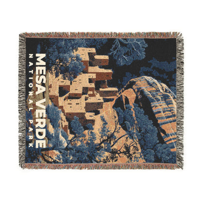 Mesa Verde National Park Woven Blanket | S19