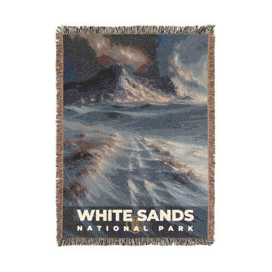 White Sands National Park Woven Blanket | S12
