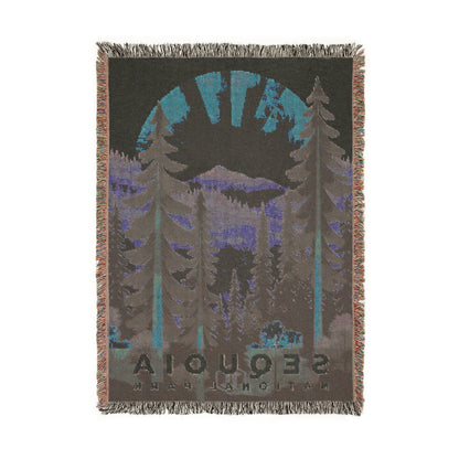 Sequoia National Park Woven Blanket | S20