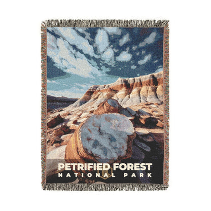 Petrified Forest National Park Woven Blanket | S10