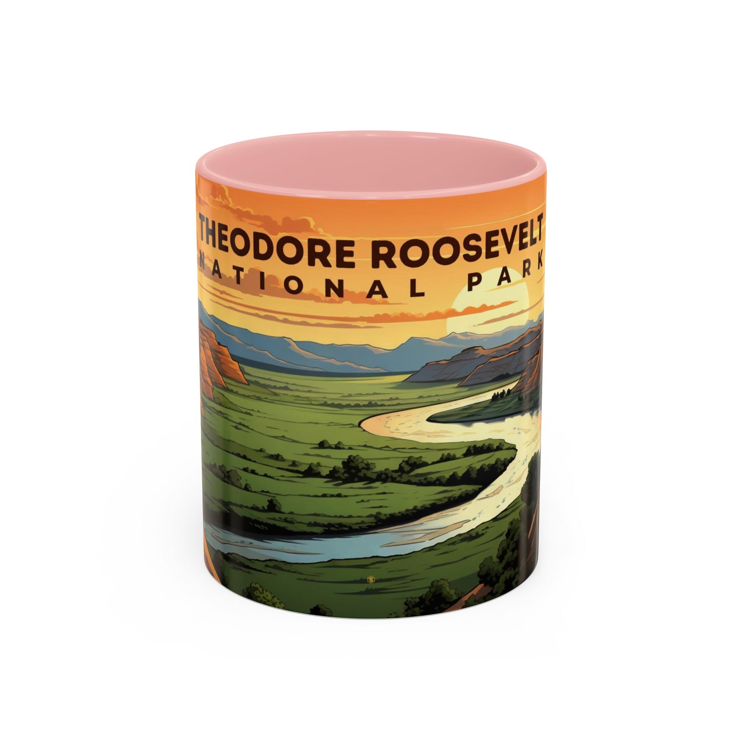 Theodore Roosevelt National Park Mug | Accent Coffee Mug (11, 15oz)