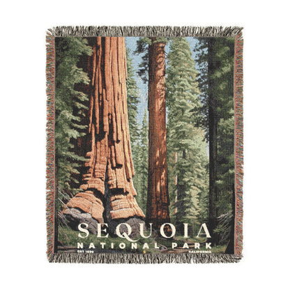 Sequoia National Park Woven Blanket | S02