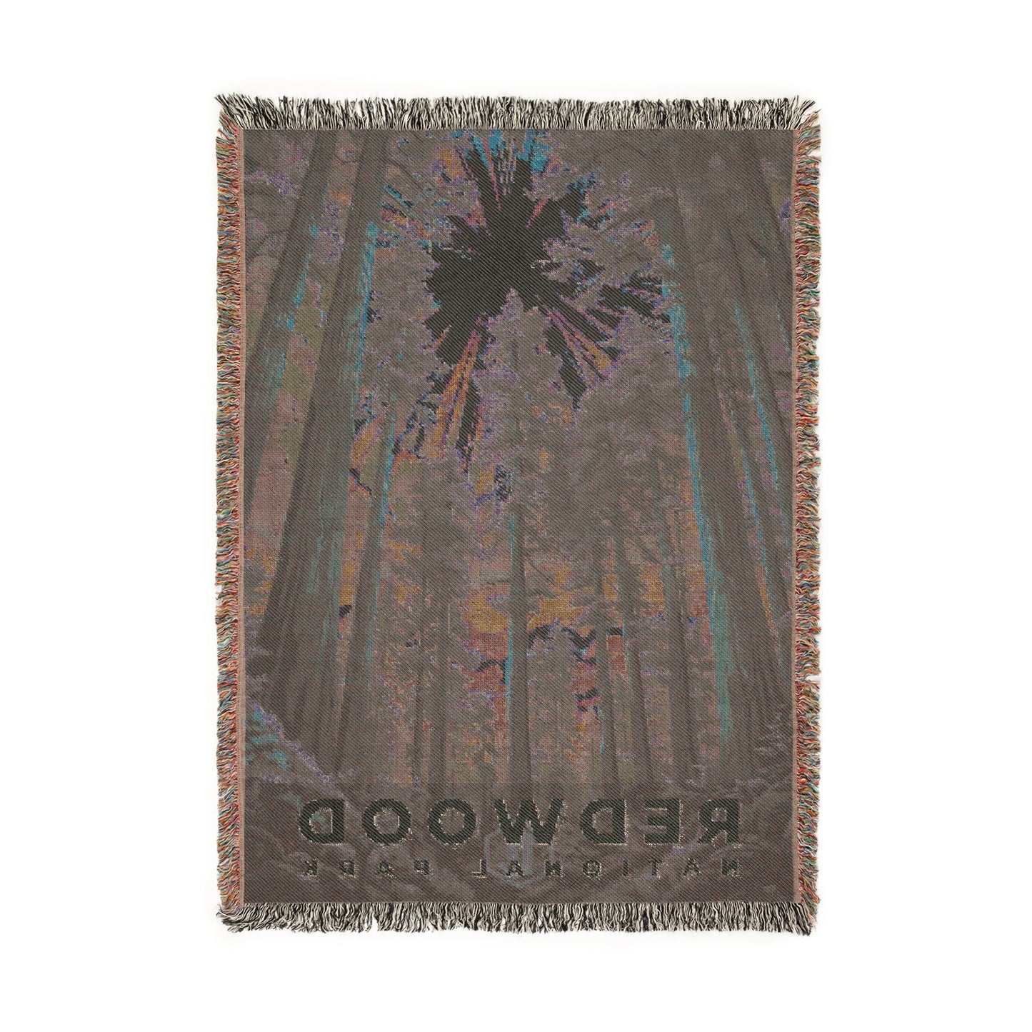 Redwood National Park Woven Blanket | S11