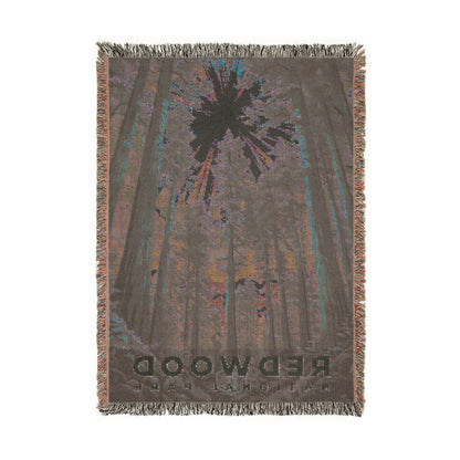Redwood National Park Woven Blanket | S11