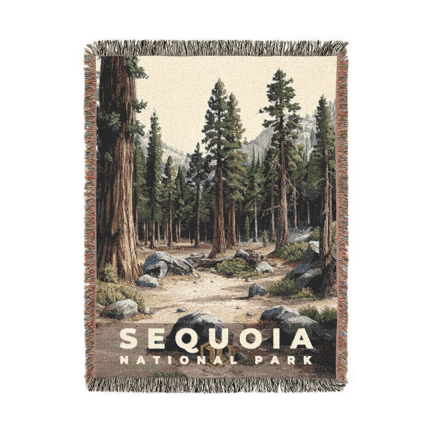 Sequoia National Park Woven Blanket | S17