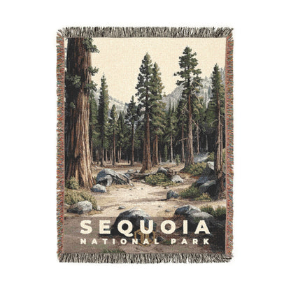 Sequoia National Park Woven Blanket | S17