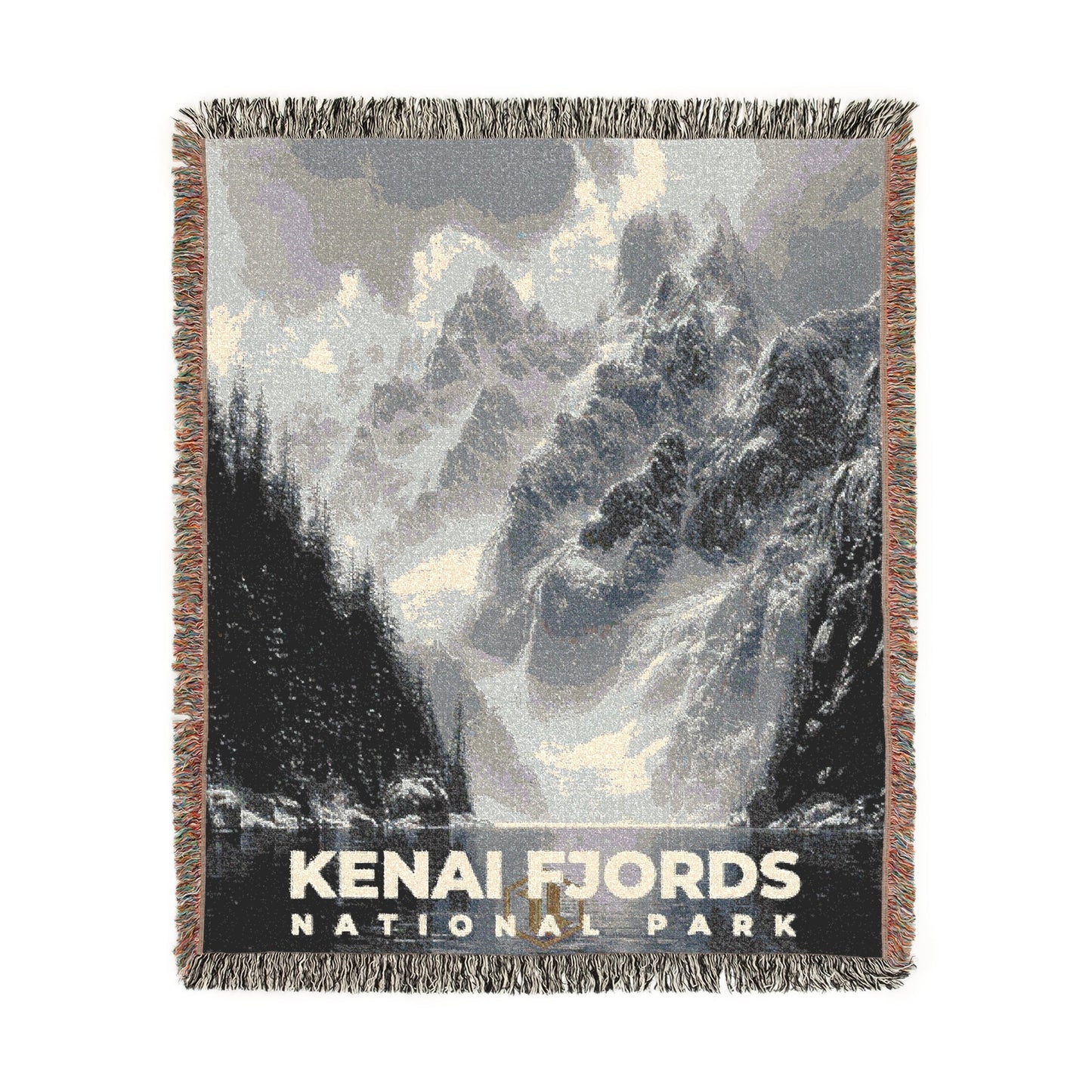 Kenai Fjords National Park Woven Blanket | S15