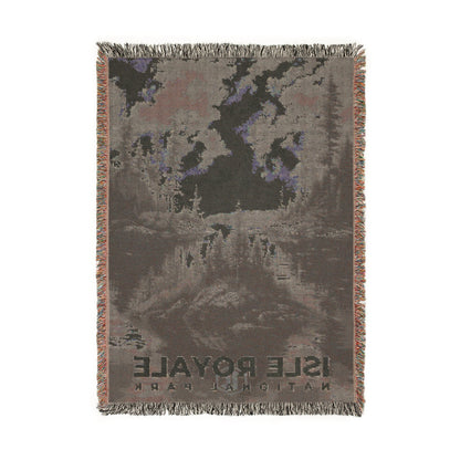 Isle Royale National Park Woven Blanket | S15