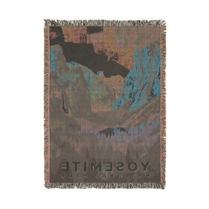 Yosemite National Park Woven Blanket | S20