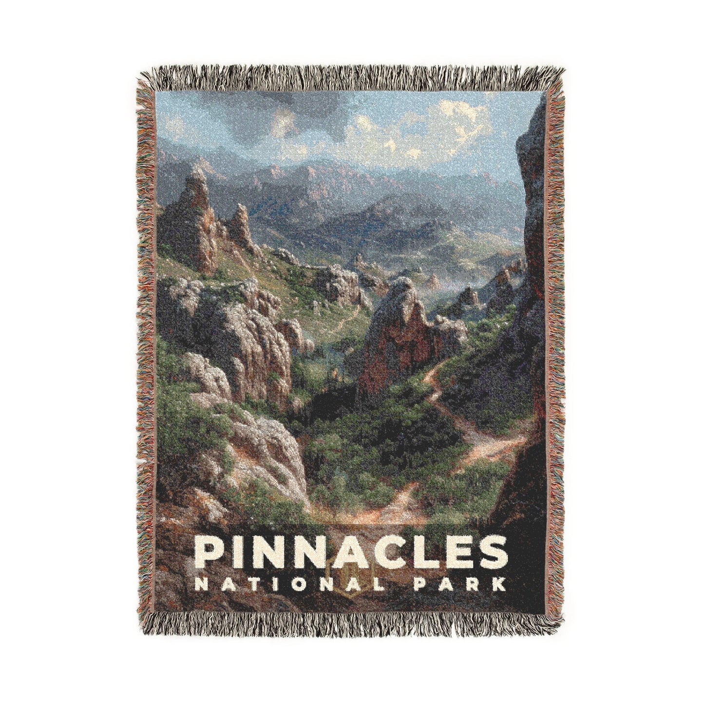 Pinnacles National Park Woven Blanket | S12