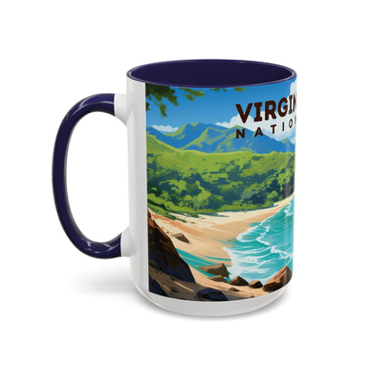 Virgin Islands National Park Mug | Accent Coffee Mug (11, 15oz)