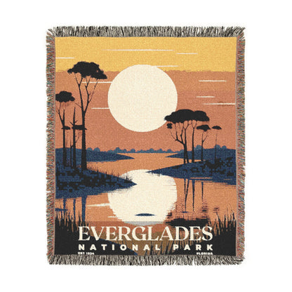 Everglades National Park Woven Blanket | S03