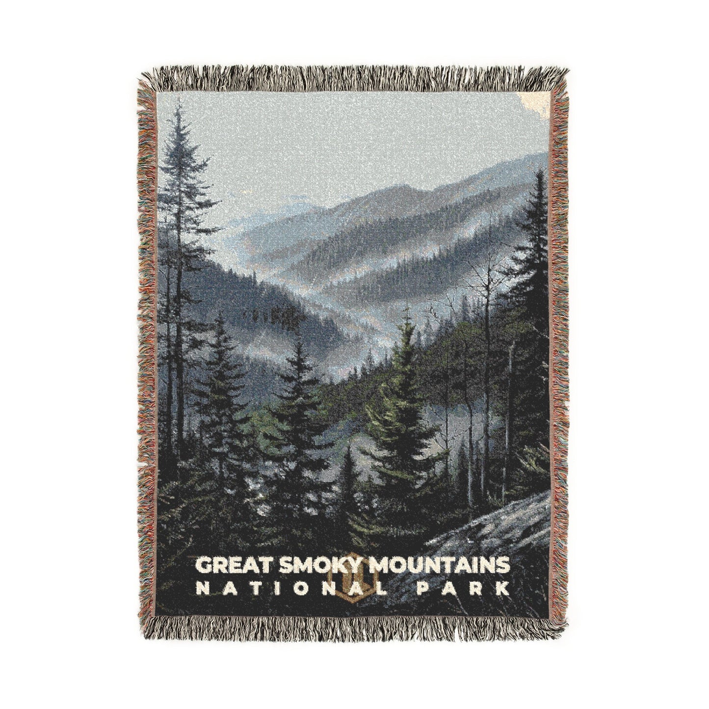 Great Smoky Mountains National Park Woven Blanket | S17