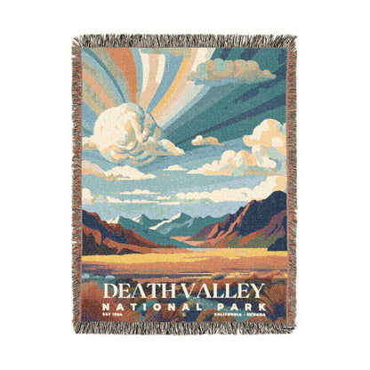 Death Valley National Park Woven Blanket | S05