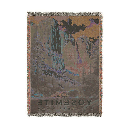 Yosemite National Park Woven Blanket | S11