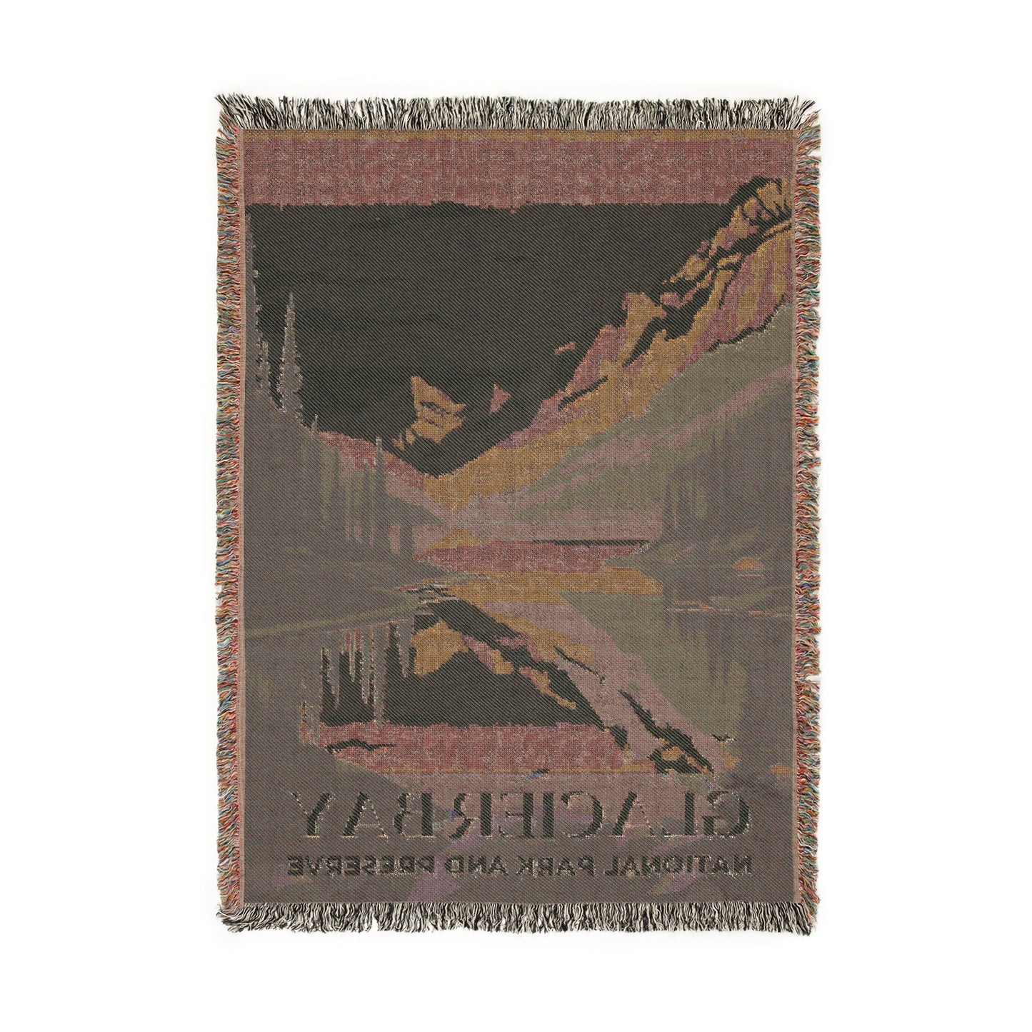 Glacier Bay National Park Woven Blanket | S01