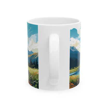 Katmai National Park Mug | White Ceramic Mug (11oz, 15oz)