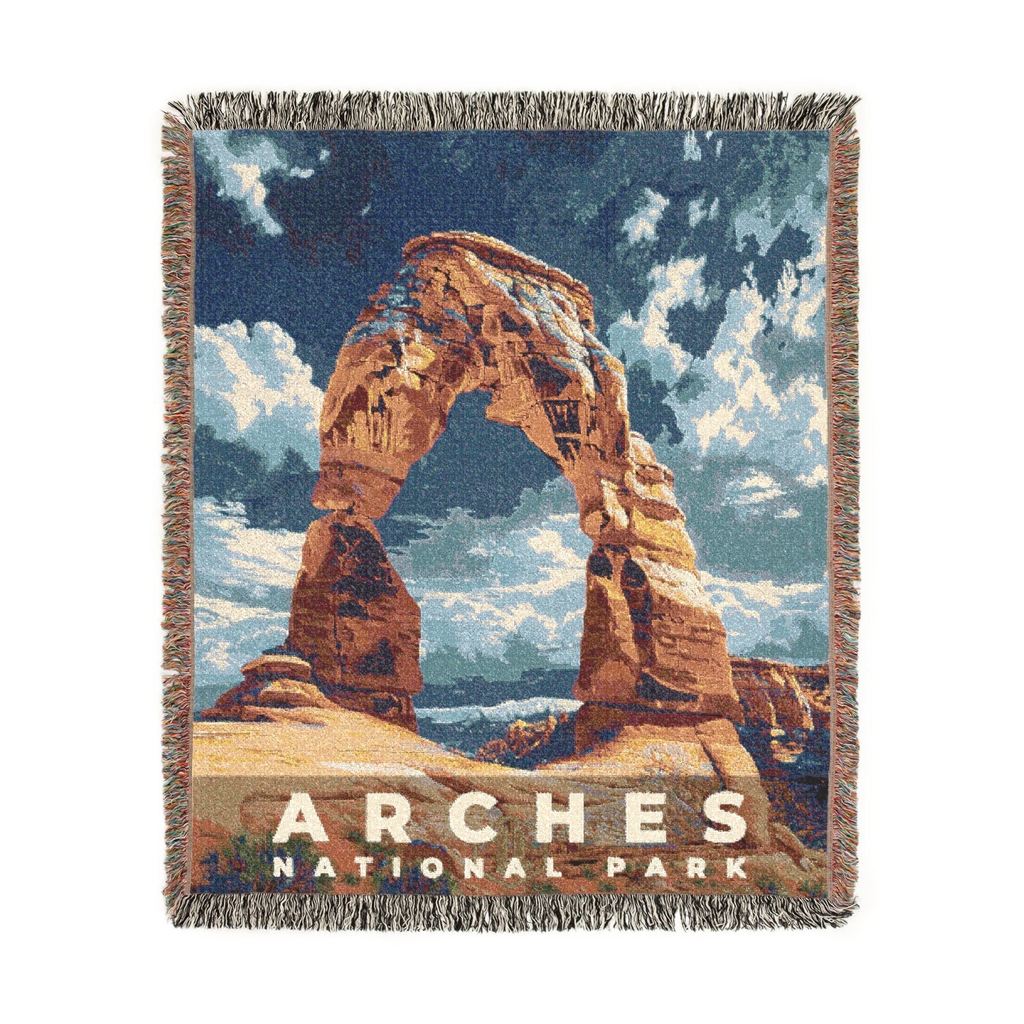 Arches National Park Woven Blanket | S18