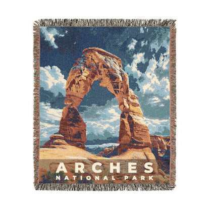 Arches National Park Woven Blanket | S18
