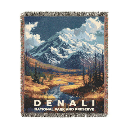 Denali National Park Woven Blanket | S13