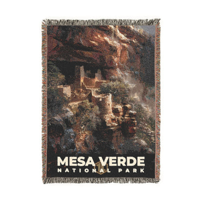 Mesa Verde National Park Woven Blanket | S12