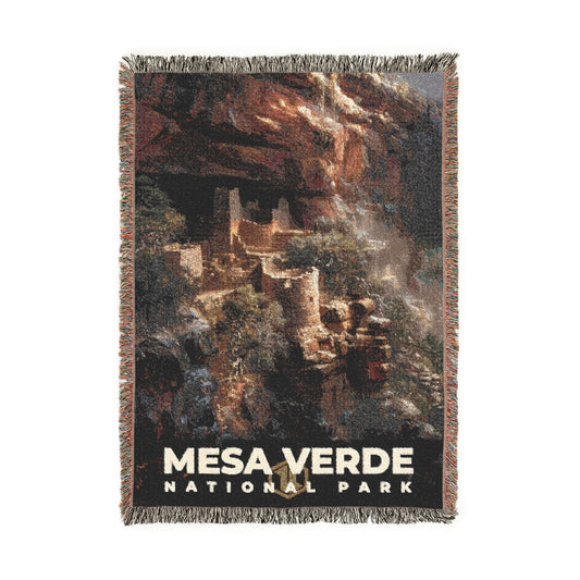Mesa Verde National Park Woven Blanket | S12