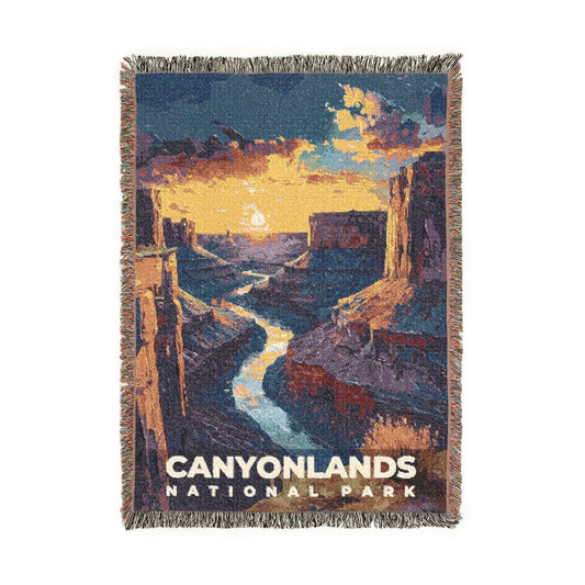 Canyonlands National Park Woven Blanket | S14